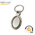 Porte-clés en métal ovale spécial de haute qualité (Y02321)